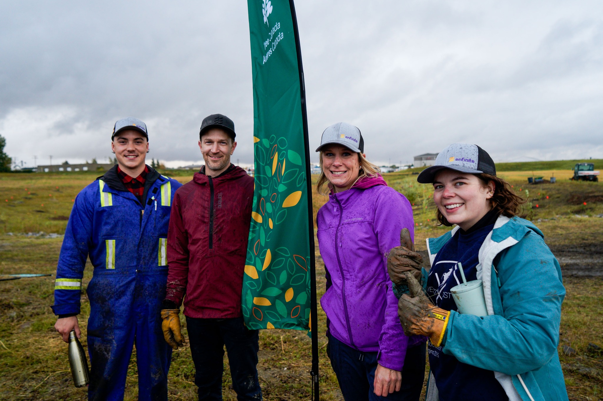 Tree Planting Group Picture